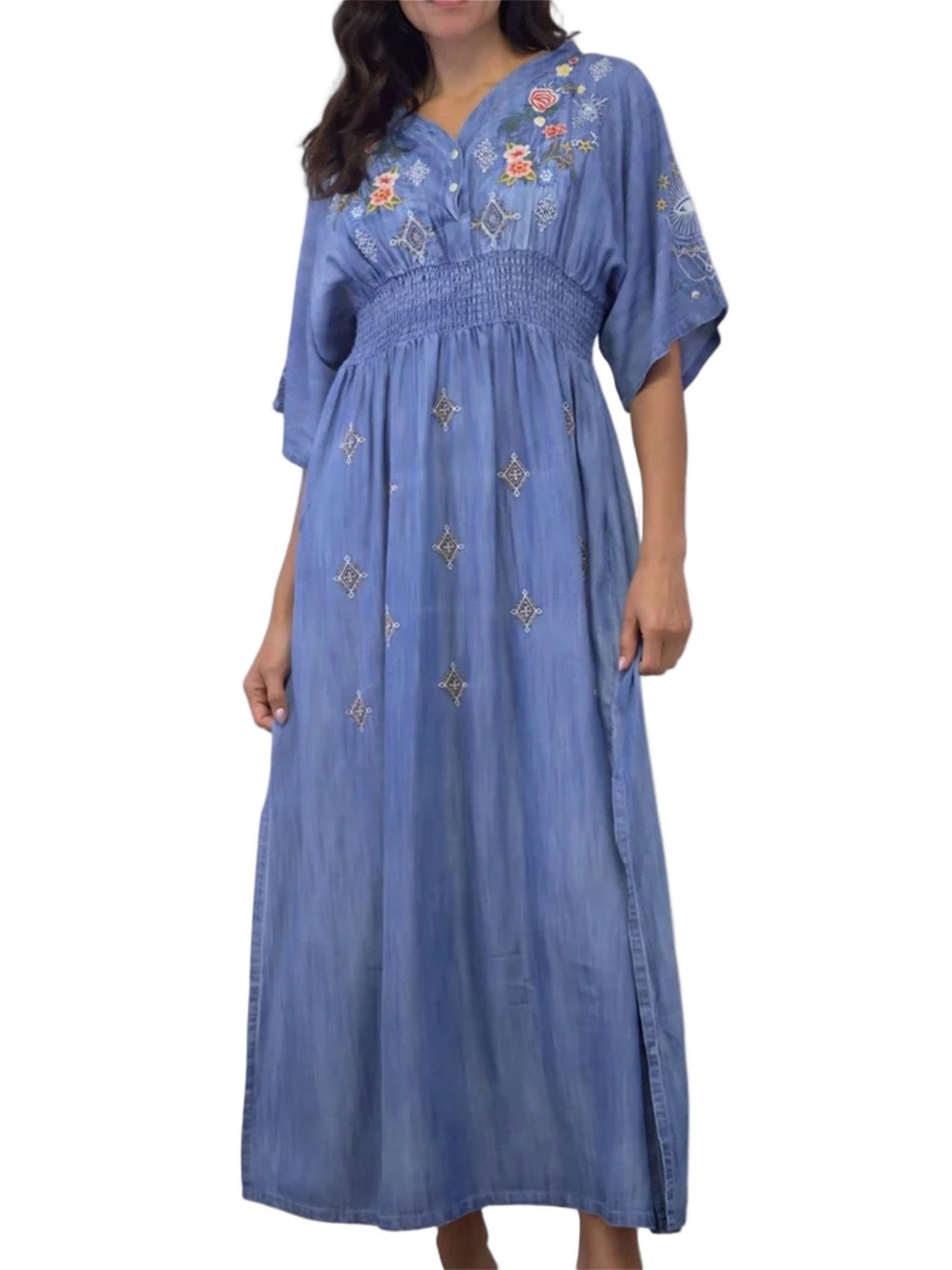 187. NWT WOMENS KYLA SEO S (FIT XL) DETAIL DRESS - Picture 1 of 4